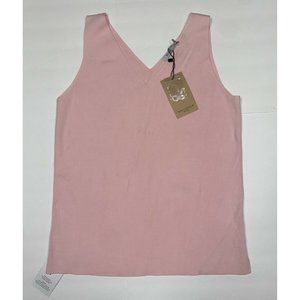 MM Lafleur the peggy top sleeveless knit pink XL